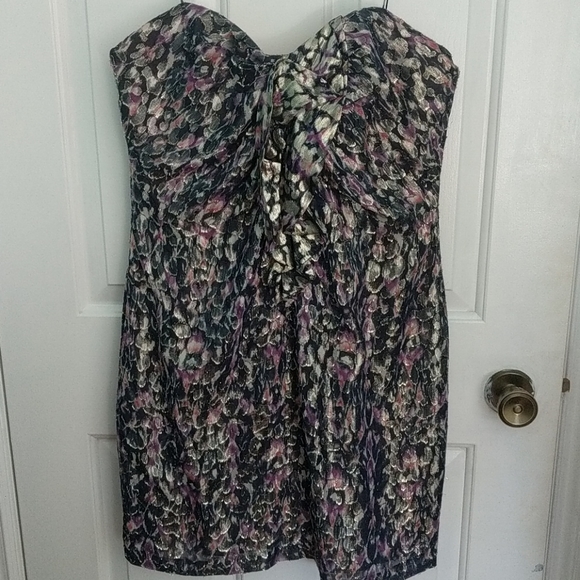 Elie Tahari patterned cocktail dress. - Picture 1 of 2